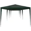 vidaXL Tenda per feste 3x9 m PE Verde Anteprima dell’immagine prodotto 2