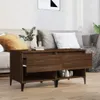 vidaXL Beistelltische 2 Stk. Braun Eichen-Optik 50x46x50 cm Produktbild-Vorschau 4