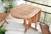 Massiver Balkontisch EMPIRE TEAK 120cm Teakholz Produktbild-Vorschau 3