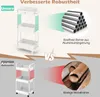 Comparison of two rolling carts, highlighting the material quality of one over the other. Produktbild-Vorschau