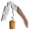 H&S Edelstahl Korkenzieher Wein - 3in1 Kellnermesser Profi Produktbild-Vorschau 1