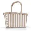 Reisenthel carrybag, Braun, Weiß, Aluminium, Polyester, Produktbild-Vorschau 1