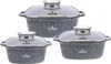 SET DI 3 BRYTFANN GARNK√ďW 2,8 / 4,4 / 6.5L ZILNER ZL-7077 Anteprima dell’immagine prodotto 1