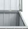 vidaXL Cassetta da giardino antracite 109x67x65 cm Anteprima dell’immagine prodotto 8