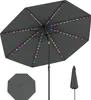Parasol ogrodowy COSTWAY 300 cm z oświetleniem słonecznym Podgląd zdjęcia produktu 1
