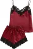 Pigiama - Set da notte - per donna - Raso - Camicia da Anteprima dell’immagine prodotto 3