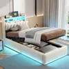 SUNFECILI Polsterbett 90x200 cm,Boxspringbett 90x200,mit Produktbild-Vorschau 3