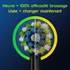 Oral B Pro Cross Action Schwarz Aufsteckbürsten Elektrische Produktbild-Vorschau 2
