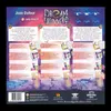 The back of a board game box with game instructions and components. Produktbild-Vorschau