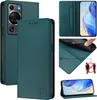Lederhülle für Huawei P60 / P60 Pro Hülle Flip Brieftasche Produktbild-Vorschau 1