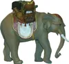 Handbemalte Krippenfigur Elefant mit Gepäck, ca. 13,5 cm, K Produktbild-Vorschau 5