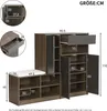 Flieks multifunktionaler Schuhschrank mit 1 Schubladen und Produktbild-Vorschau 5