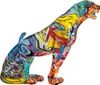 Gilde Figur, Gepard, "Street Art", Graffiti, Kunstharz, Produktbild-Vorschau 2