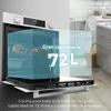 Cecotec 60cm Bolero Hexa M226000 Glas Weiß A. 2800W, 72L, 7 Produktbild-Vorschau 4