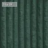A close-up of a green corduroy fabric with vertical ribs. Produktbild-Vorschau