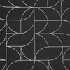 Vorhang EVI schwarz silber  140x250 cm  Ösen Ösenvorhang Produktbild-Vorschau 5