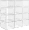 Organizér na boty SONGMICS s dvířky sada 12 stohovatelných Náhled obrázku produktu 2