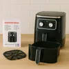 alpina Airfryer 4,5L - Friggitrice ad aria calda 1-4 Anteprima dell’immagine prodotto 8