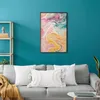 Posterpapier Poster - Colorful Chaos - dynamic shapes in Produktbild-Vorschau 2