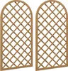 Outsunny Lot de 2 treillis en bois pour le jardin - panneau Voir les images du produit 1
