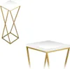 Howhomely Kvetinový stojan Gold MDF 70 cm - kvetinový Náhľad obrázku produktu 10