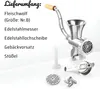 GSW Retro Fleischwolf Meat Mincer Transforma Aluminium Produktbild-Vorschau 21