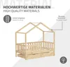 ML-Design detská posteľ domček posteľ 70x140 cm prírodná s Náhľad obrázku produktu 7