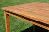 ALEOS. echt TEAK Holztisch Gartentisch Garten Tisch 80x80cm Produktbild-Vorschau 4