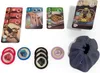 A collection of game cards and tokens, including gems and a crown, arranged on a white background. Podgląd zdjęcia produktu