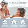 Two children are taking a bath with soap suds on their heads. Produktbild-Vorschau