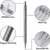 4 Stück Metall Druckbleistift Set 0,5 mm HB Blei 4B Produktbild-Vorschau 7