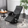 HOMCOM Poltrona relax girevole con funzione reclinabile e Anteprima dell’immagine prodotto 7