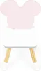 Set Holztisch - MINNIE (50X50X44CM) + 2 Stühle Produktbild-Vorschau 3
