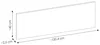 Doppelwaschtisch 120cm Riva, Schwarz und Holzoptik Produktbild-Vorschau 9