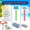set di 2 asciugamani da spiaggia, teli da bagno resistenti Anteprima dell’immagine prodotto 5