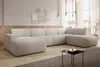 AX LIVING XXL Sofa U Form Didim Taupe 378cm breit modern & Produktbild-Vorschau 1