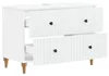 vidaXL Mobiletti per lavabo ALKMAAR, bianco, 82 x 41 x 59 Anteprima dell’immagine prodotto 2