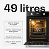 Klarstein Verosteel vstavaná rúra 45 cm - 49 l, 8 Náhľad obrázku produktu 6