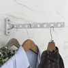 Intirilife 2x klappbare Edelstahl Kleiderstange Produktbild-Vorschau 4
