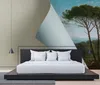 Tadessi Fototapete | Landschaft | 4.00 m  x 2.70 m | Blau | Produktbild-Vorschau 3