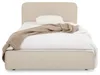 Polsterbett MARINI Einzelbett 90x200 cm in Beige - Bett Produktbild-Vorschau 5