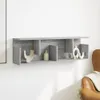 vidaXL Wandschrank 100x20x30 cm Grau Sonoma Holzwerkstoff Produktbild-Vorschau 2