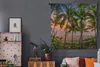 MuchoWow® Wandteppich Wandbehang Palme - Tropisch - Meer Produktbild-Vorschau 5