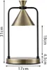 Elektrische Duftlampe mit Timer Kerzenwärmer gold Produktbild-Vorschau 4