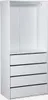 sweeek - Modulares Ankleide-Set mit 4 Elementen - Weiß Produktbild-Vorschau 3