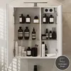 Planetmöbel Spiegelschrank 60cm Weiß, Badezimmerschrank mit Produktbild-Vorschau 3