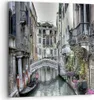 Bild auf Leinwand - Leinwandbild - Venedig Brücke Wasser - Produktbild-Vorschau 1