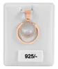 925/- Echt Silber Anhänger ohne Kette "Lilian", Ring mit Produktbild-Vorschau 3