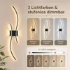 LED Wandleuchte Modern Innen Wandlampe Dimmbar 3000K-6000K Produktbild-Vorschau 2