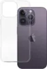 Transparente Schutzhülle für iPhone 15 Pro - Durchscheinend Produktbild-Vorschau 1